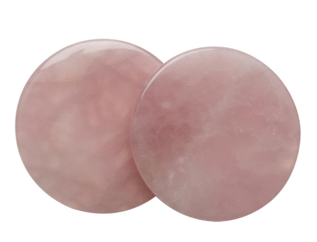 Pink jade stone