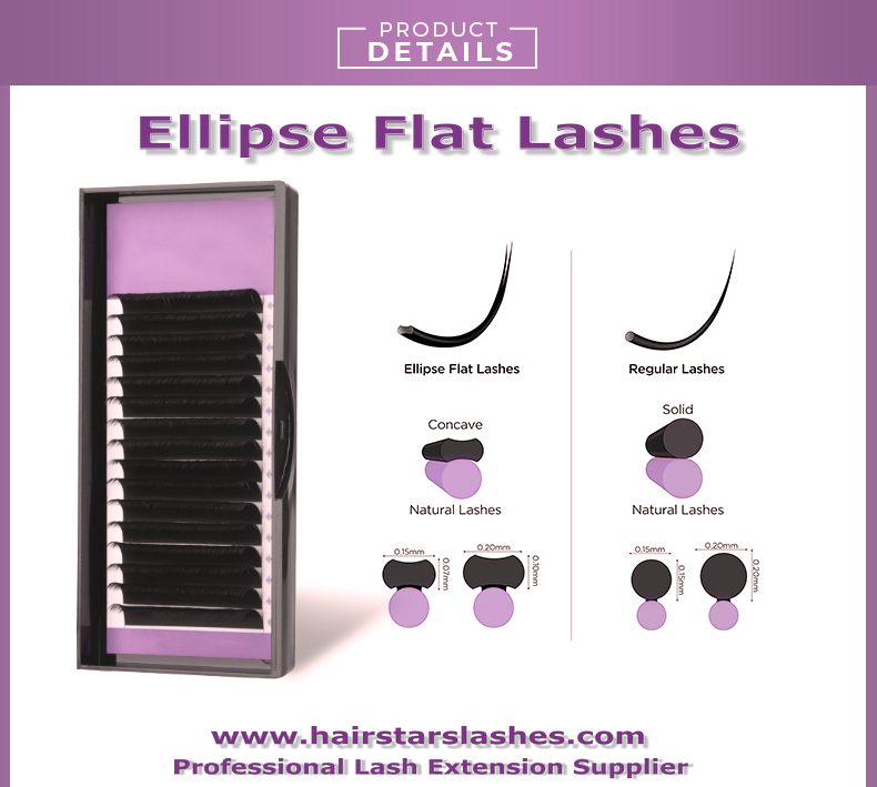 Flat EyeLash Extensions